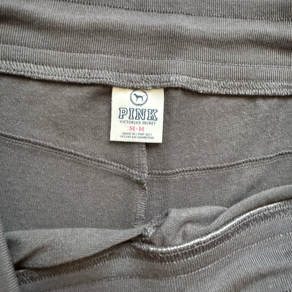 Victoria's Secret PINK Flare Bottom Pants - Charcoal and purple - Picture 10 of 11